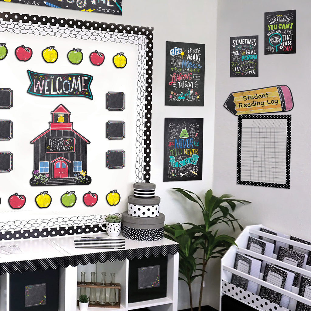 Chalk It Up! School Time Fun Bulletin Board