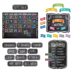Chalk It Up! Calendar Set Bulletin Board