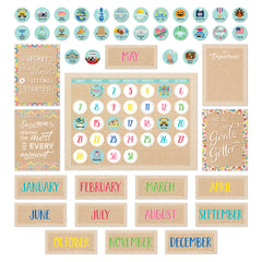 Krafty Pop Calendar Set Bulletin Board
