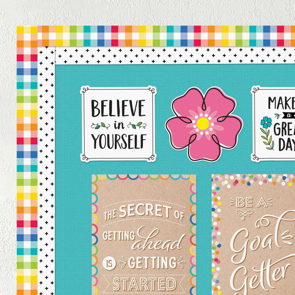 Core Decor Rainbow Buffalo Check EZ Border