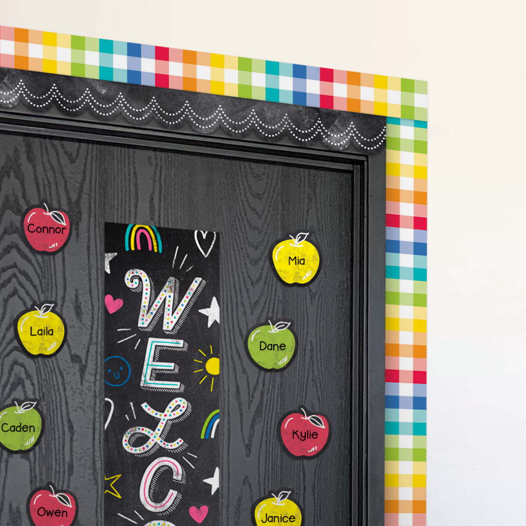 Core Decor Rainbow Buffalo Check EZ Border