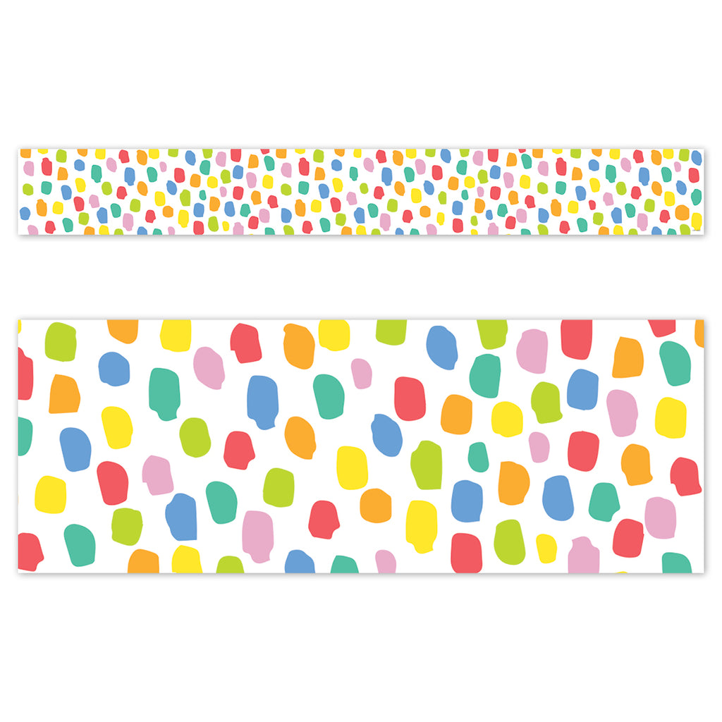 Core Decor Colorful Messy Dots EZ Border