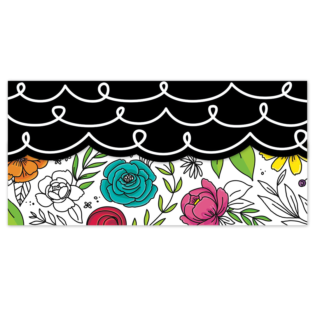 Core Decor Loop-de-Loop on Black EZ Border