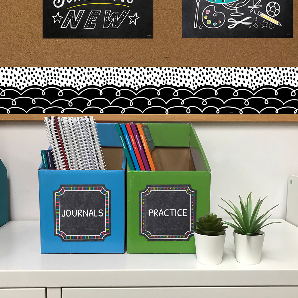 Core Decor Loop-de-Loop on Black EZ Border