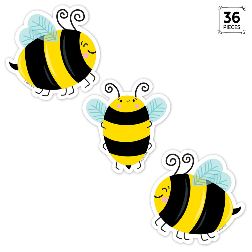 Busy Bees Bees 3" Designer Cut-Outs