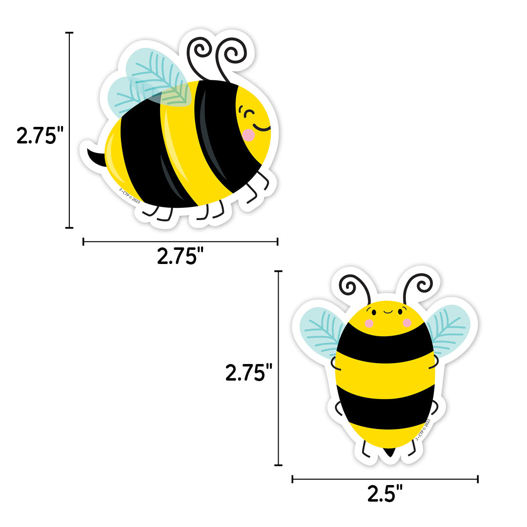 Busy Bees Bees 3" Designer Cut-Outs