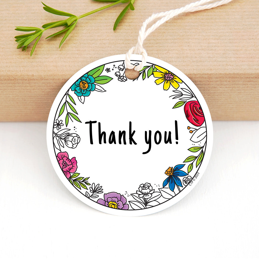 Bright Blooms 3" Designer Cut-Outs