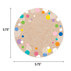 Krafty Pop Colorful Kraft Cards 6