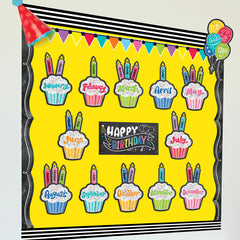 Chalk It Up! Happy Birthday Mini Bulletin Board 