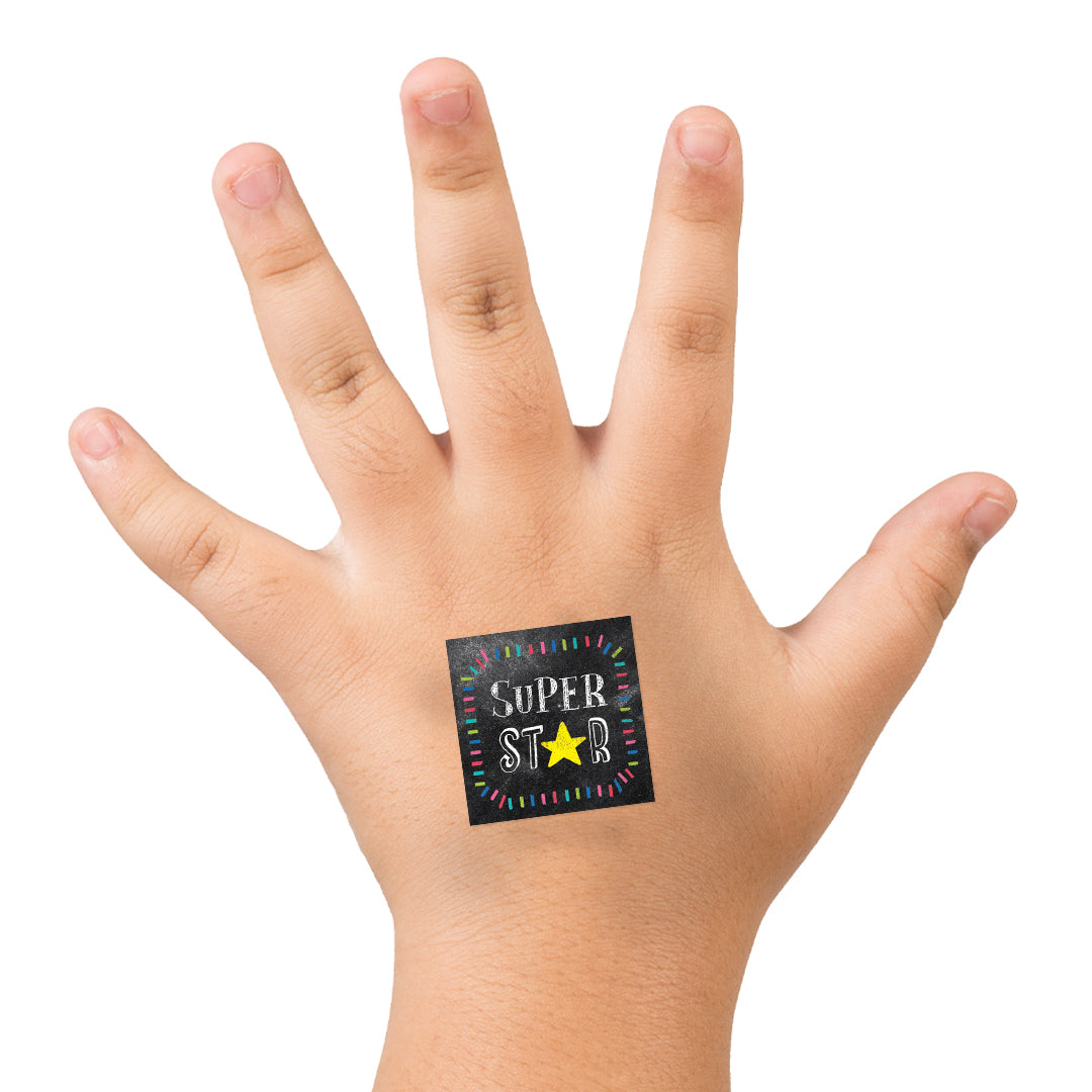 Chalk It Up! Colorful Chalk Reward Stickers