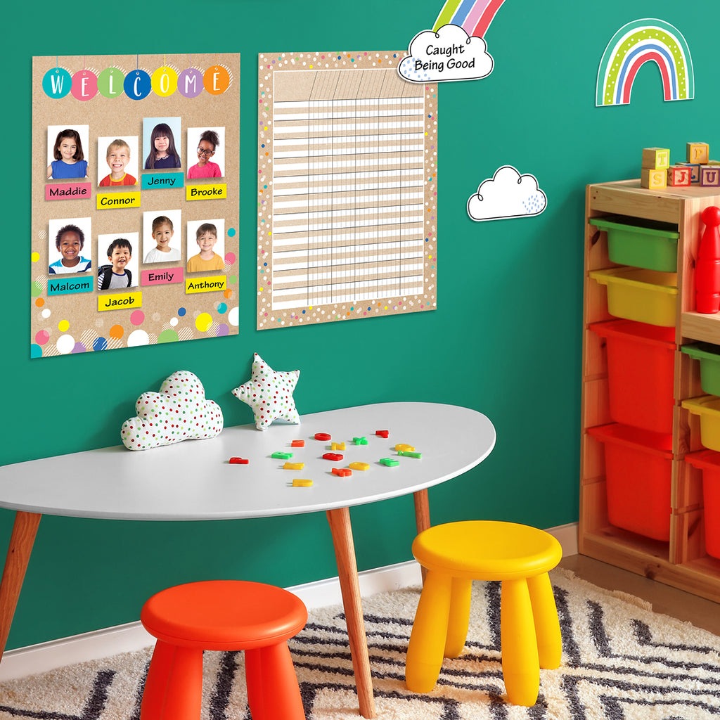 Krafty Pop Classroom Essentials 4-Chart Convenience Pack