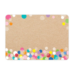 Krafty Pop Colorful Kraft Bubbles Labels