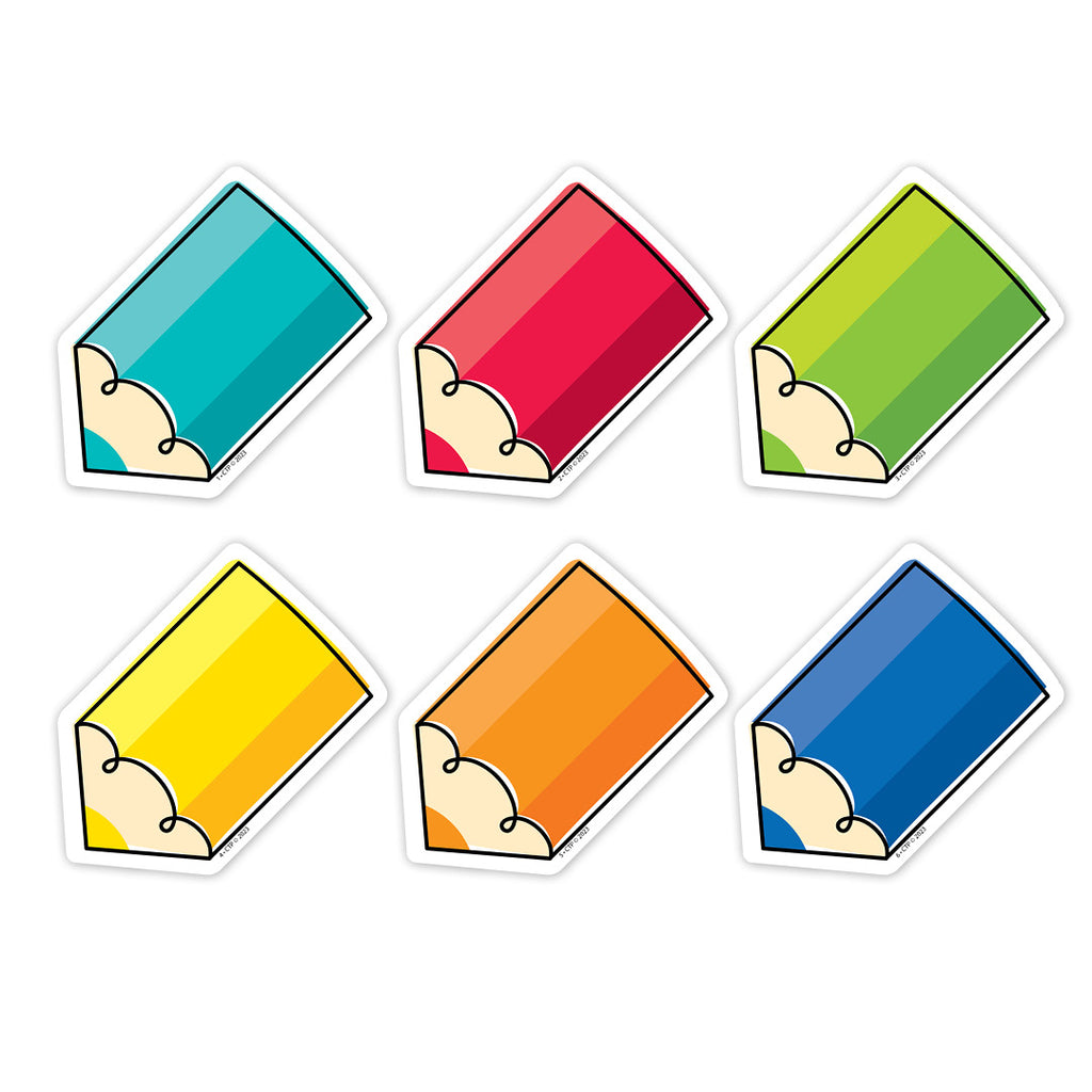 Core Decor Colorful Doodle Pencils 3" Designer Cut-Outs