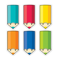 Core Decor Colorful Doodle Pencils 6