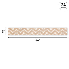 Krafty Pop Kraft Chevron EZ Border