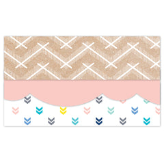 Krafty Pop Kraft Chevron EZ Border