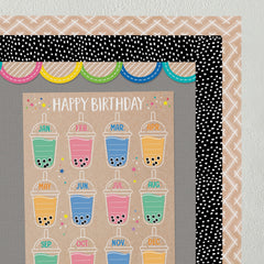 Krafty Pop Colorful Kraft Jumbo Scallops EZ Border