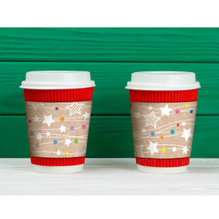 Krafty Pop Colorful Kraft Stars on Strings EZ Border