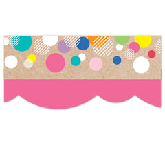 Krafty Pop Colorful Kraft Bubbles EZ Border