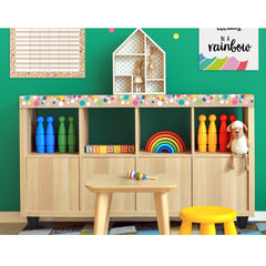 Krafty Pop Colorful Kraft Bubbles EZ Border