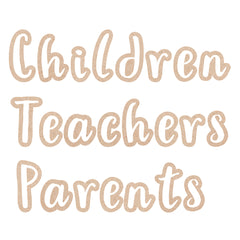 Krafty Pop Designer Letters