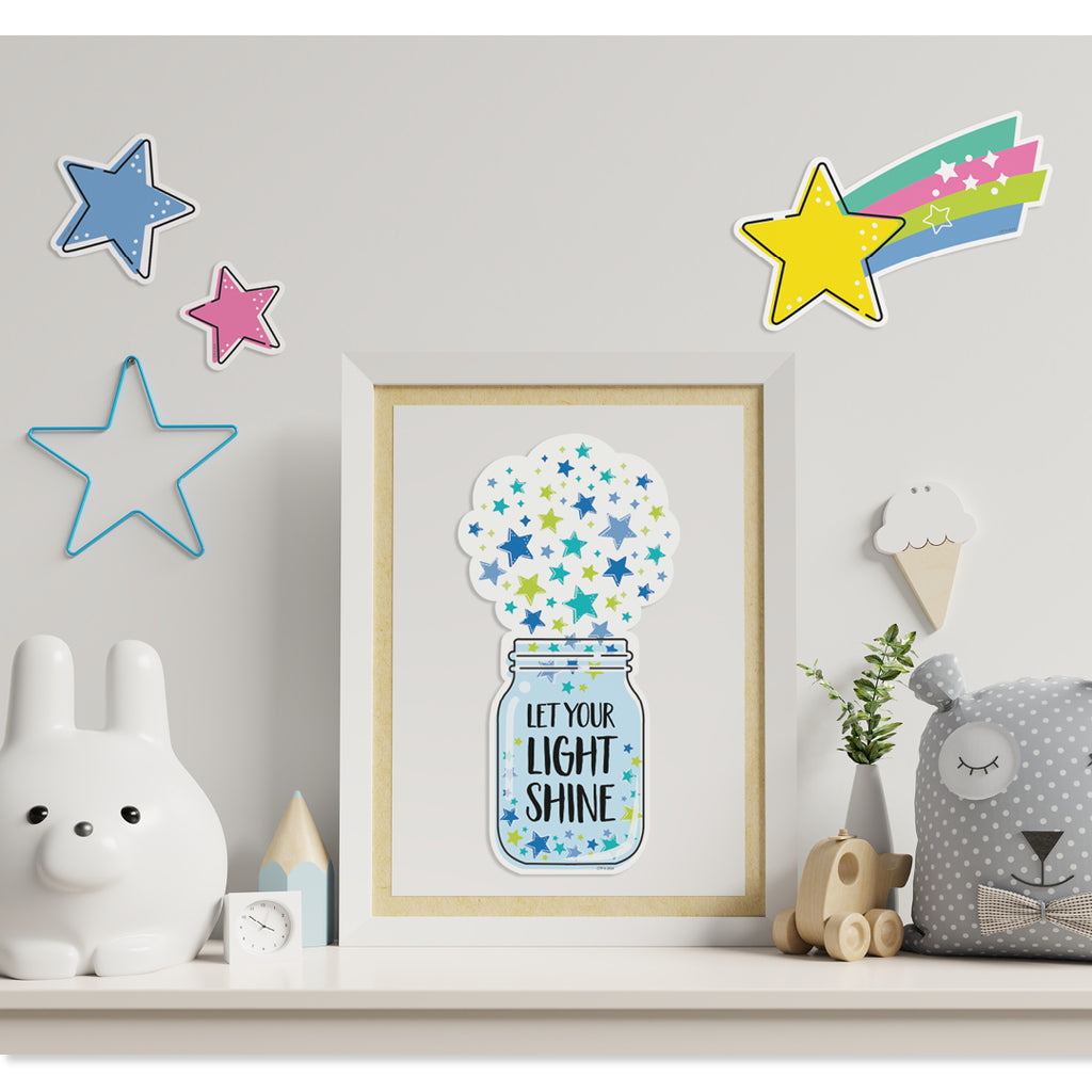 Star Bright Positive Thinking Mini Bulletin Board