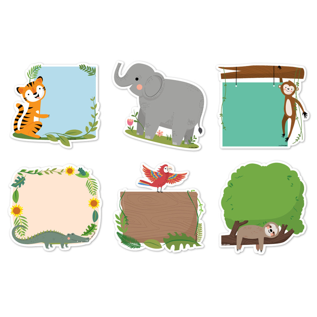 Jungle Friends 6" Designer Cut-Outs