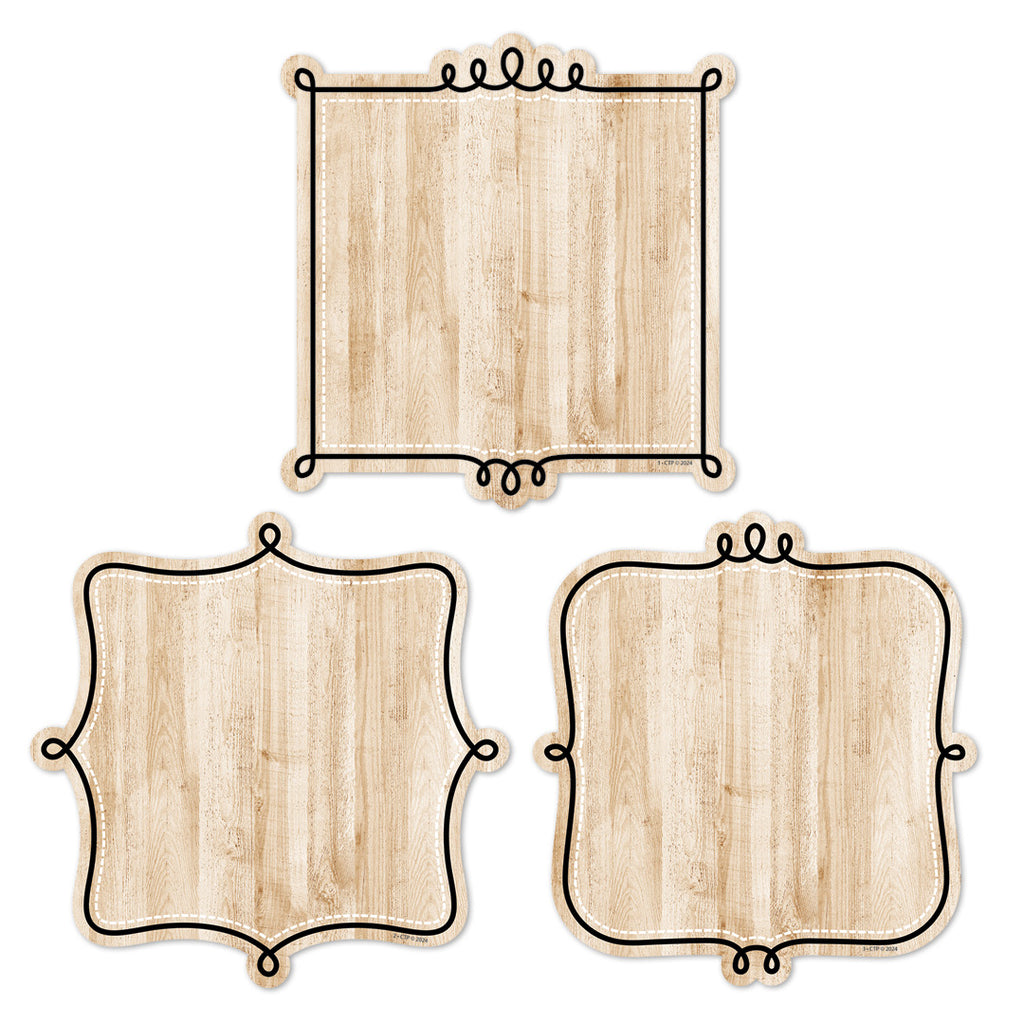 Core Decor Loop-de-Loop on Wood 6" Designer Cut-Outs