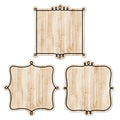 Core Decor Loop-de-Loop on Wood 6" Designer Cut-Outs