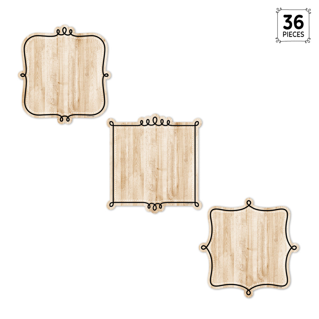 Core Decor Loop-de-Loop on Wood 6" Designer Cut-Outs
