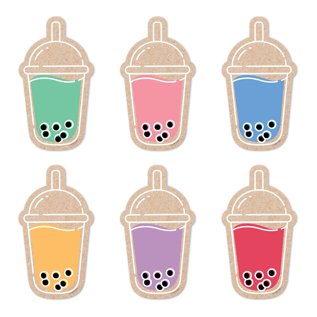 Krafty Pop! Boba Cups 6" Designer Cut-Outs