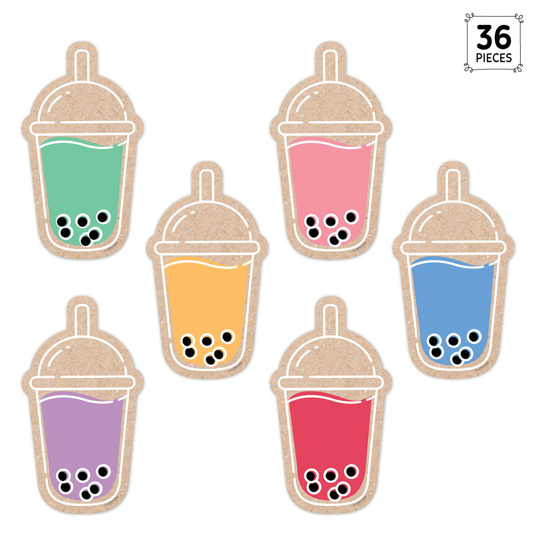 Krafty Pop! Boba Cups 6" Designer Cut-Outs