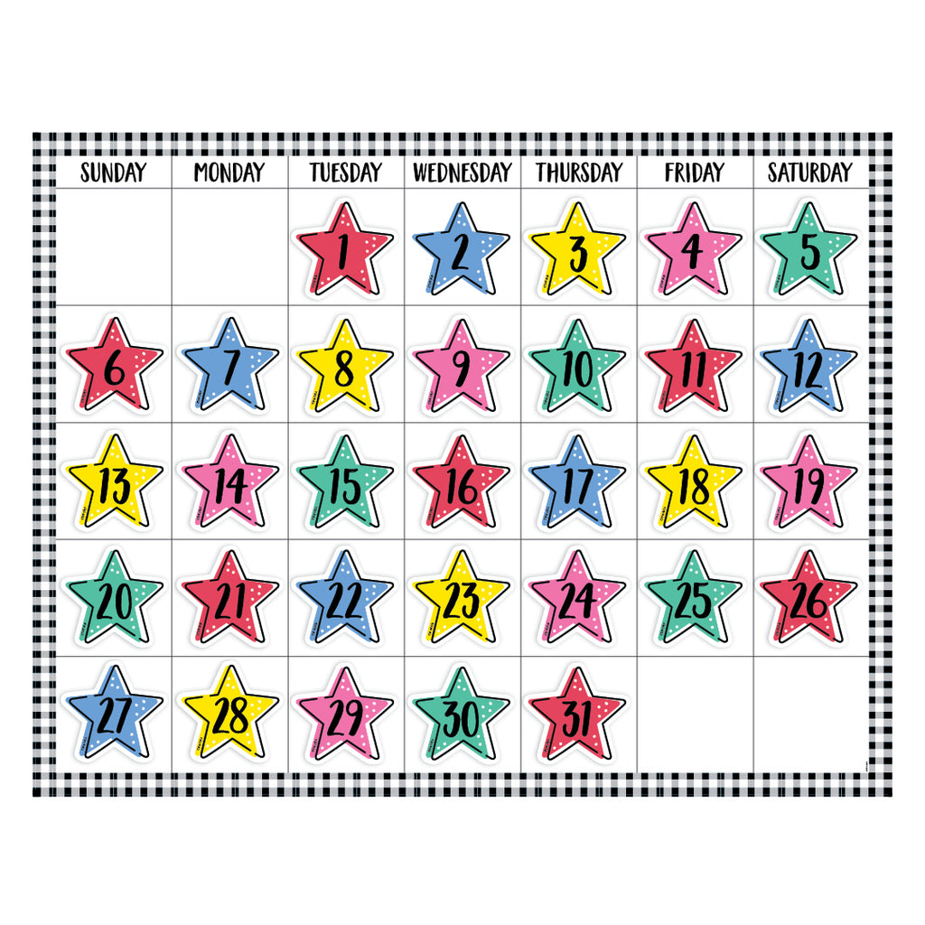 Star Bright Calendar Days