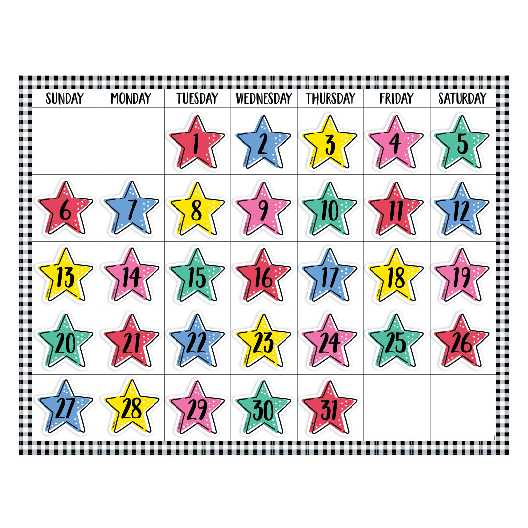 Star Bright Calendar Days