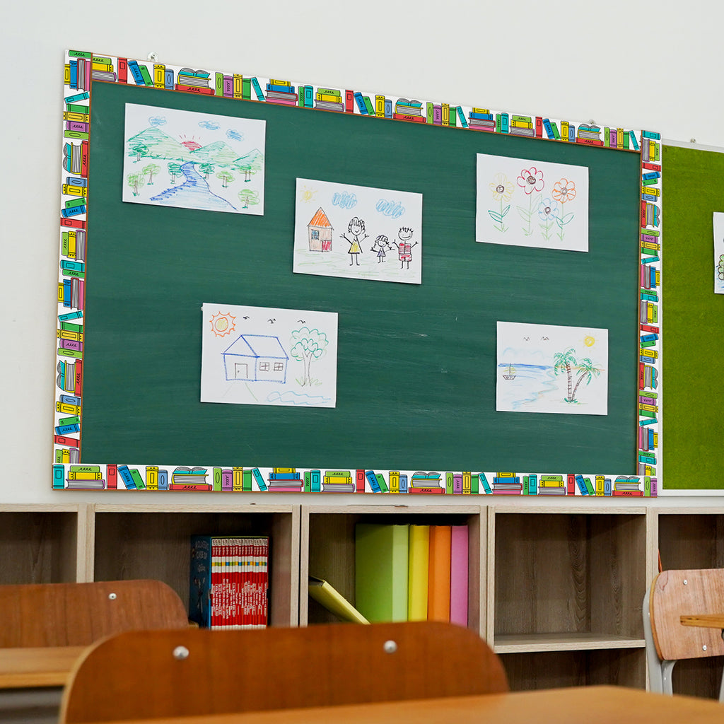 Core Decor Doodle Bookshelf EZ Border