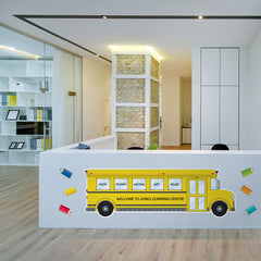 Core Decor School Bus Giant Banner