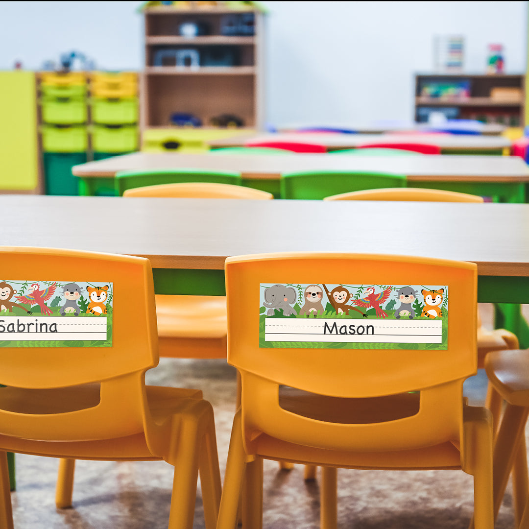 Jungle Friends Name Plates