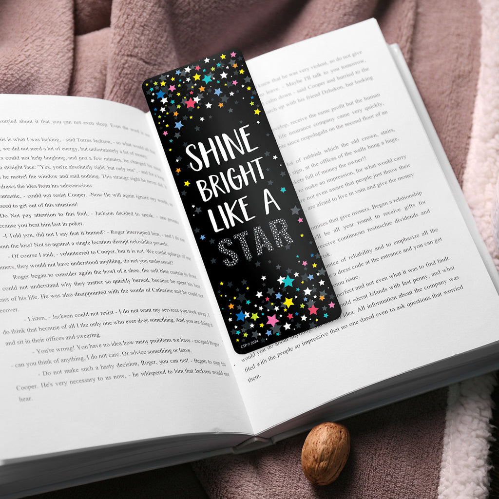 Star Bright Positive Mindset Bookmark
