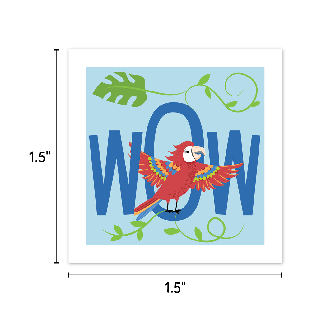 Jungle Friends Reward Stickers