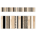 Core Decor Stripes and Doodles on Wood EZ Border
