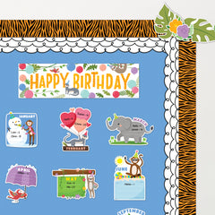 Jungle Friends Tiger Stripes EZ Border