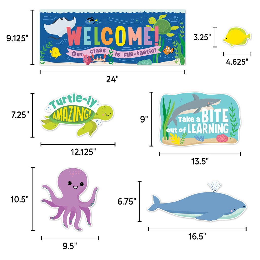 Sea Friends Under the Sea Bulletin Board