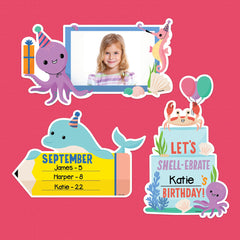 Sea Friends Happy Birthday Mini Bulletin Board
