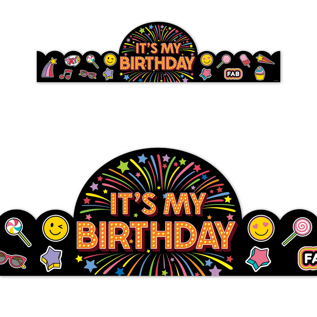 Core Decor Happy Birthday Crowns