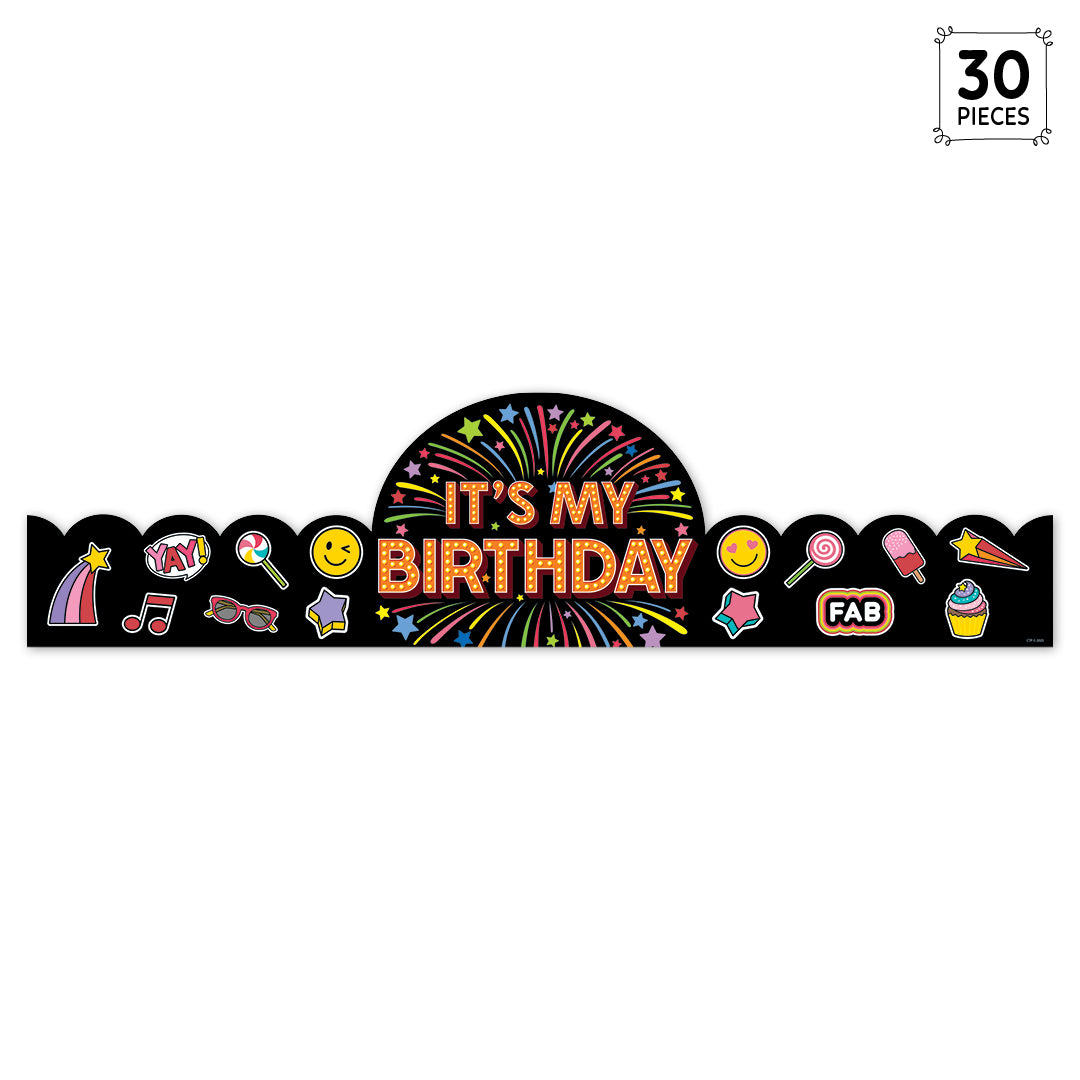 Core Decor Happy Birthday Crowns