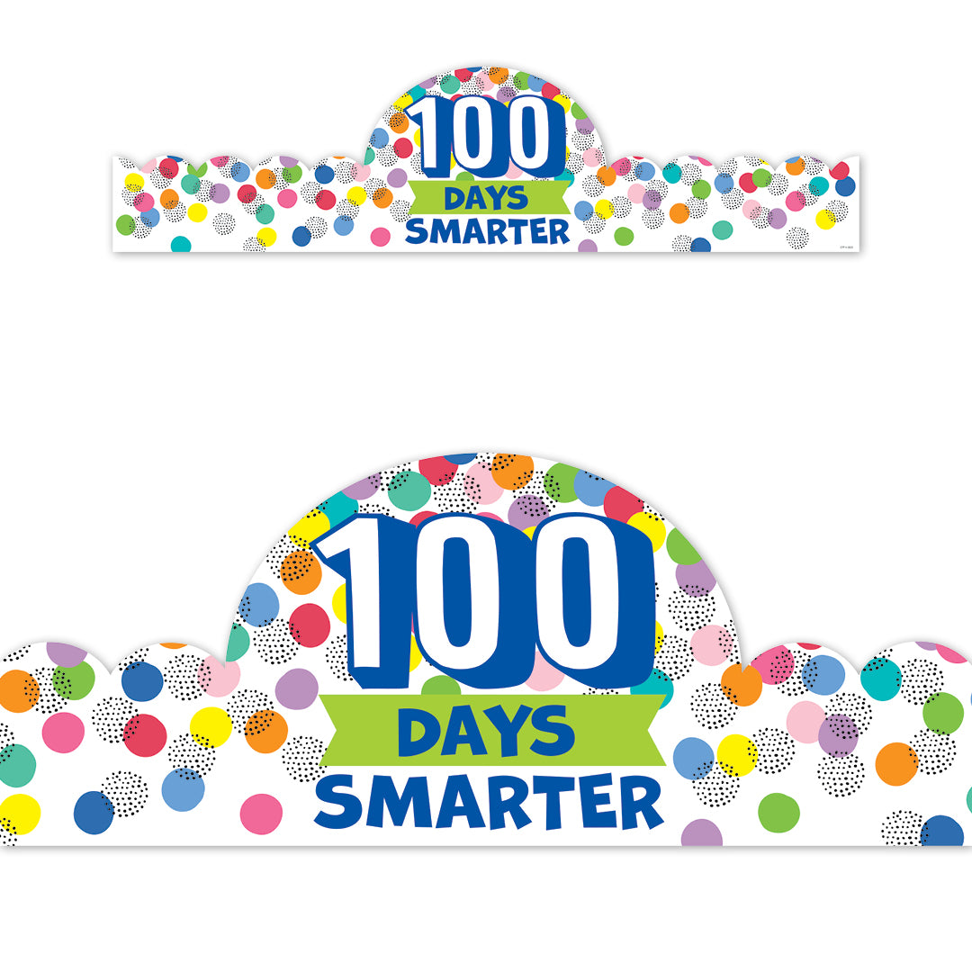 Core Decor Happy 100th Day Crowns