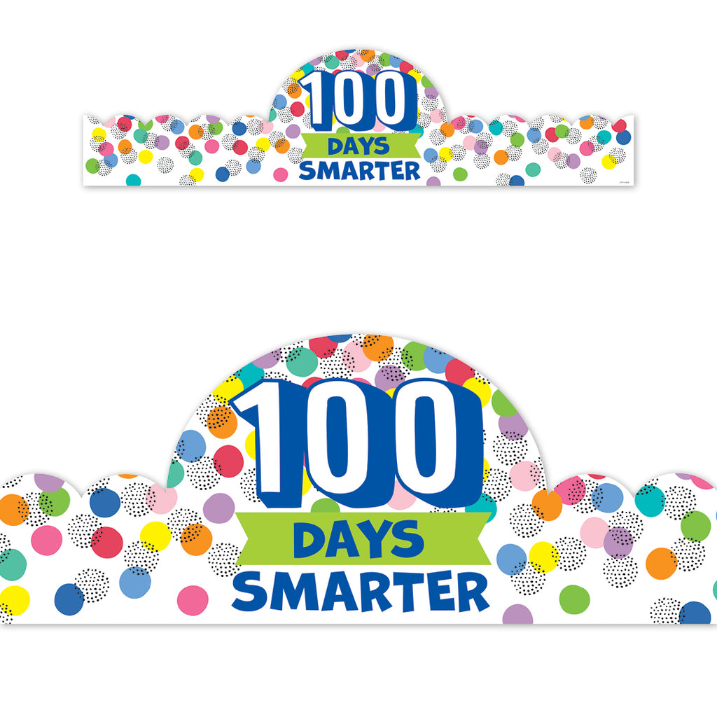 Core Decor Happy 100th Day Crowns