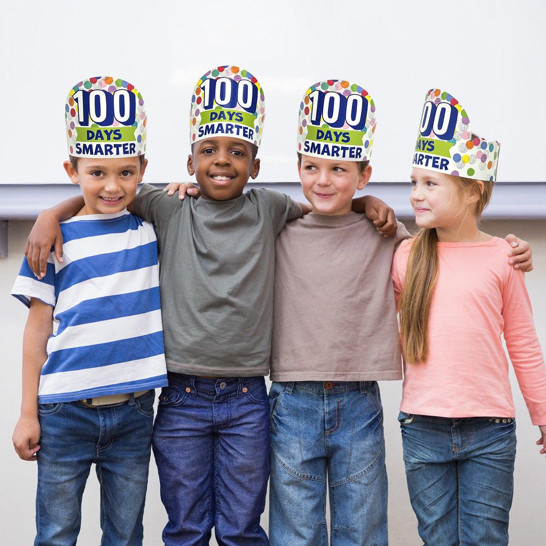 Core Decor Happy 100th Day Crowns