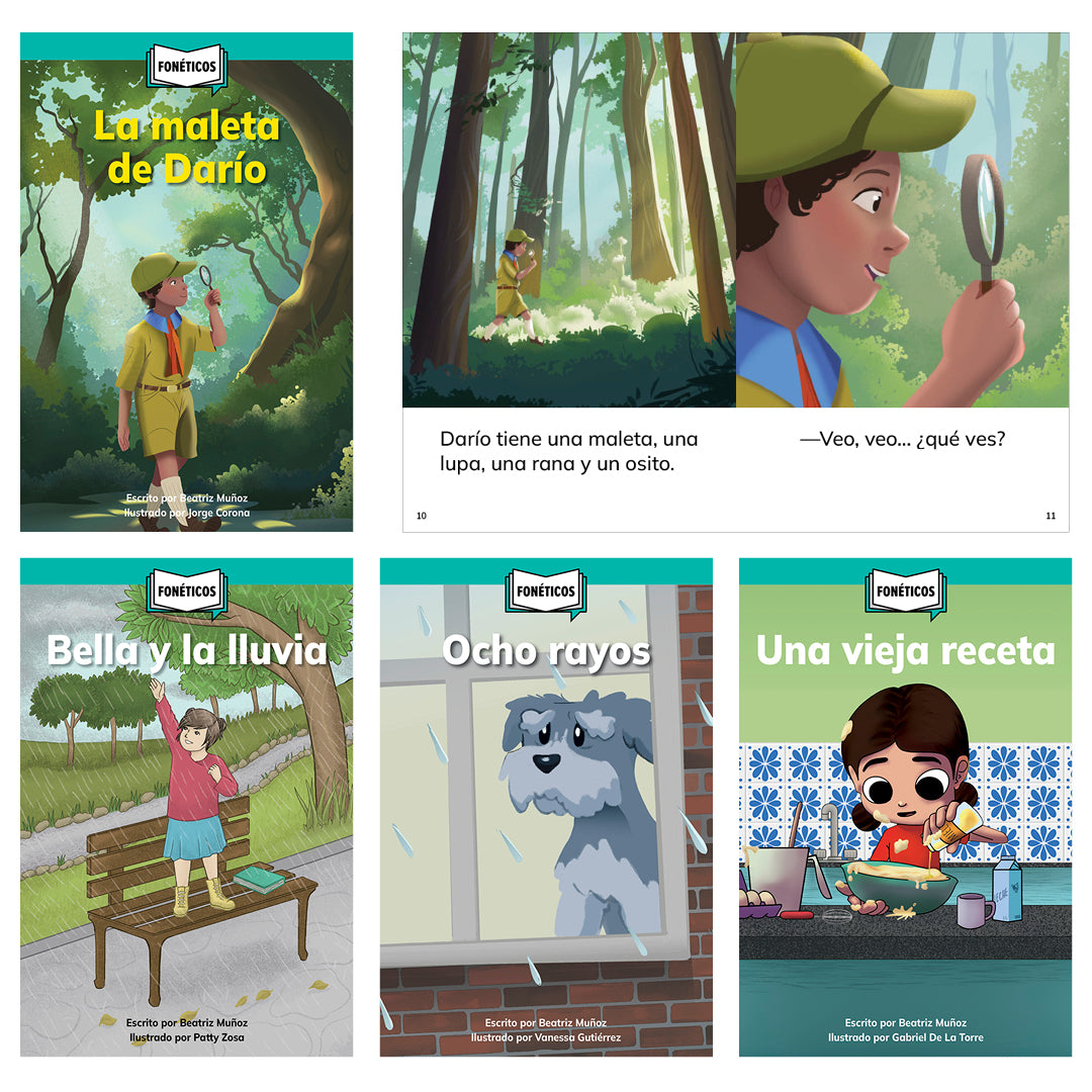Fonéticos Decodable Readers Set 1