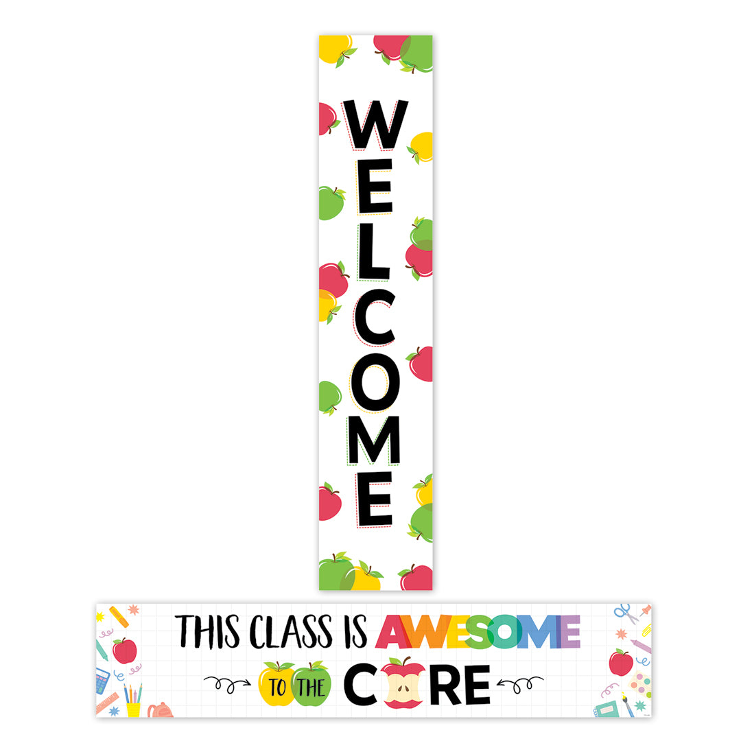 Apple Time Welcome Banner 2-sided